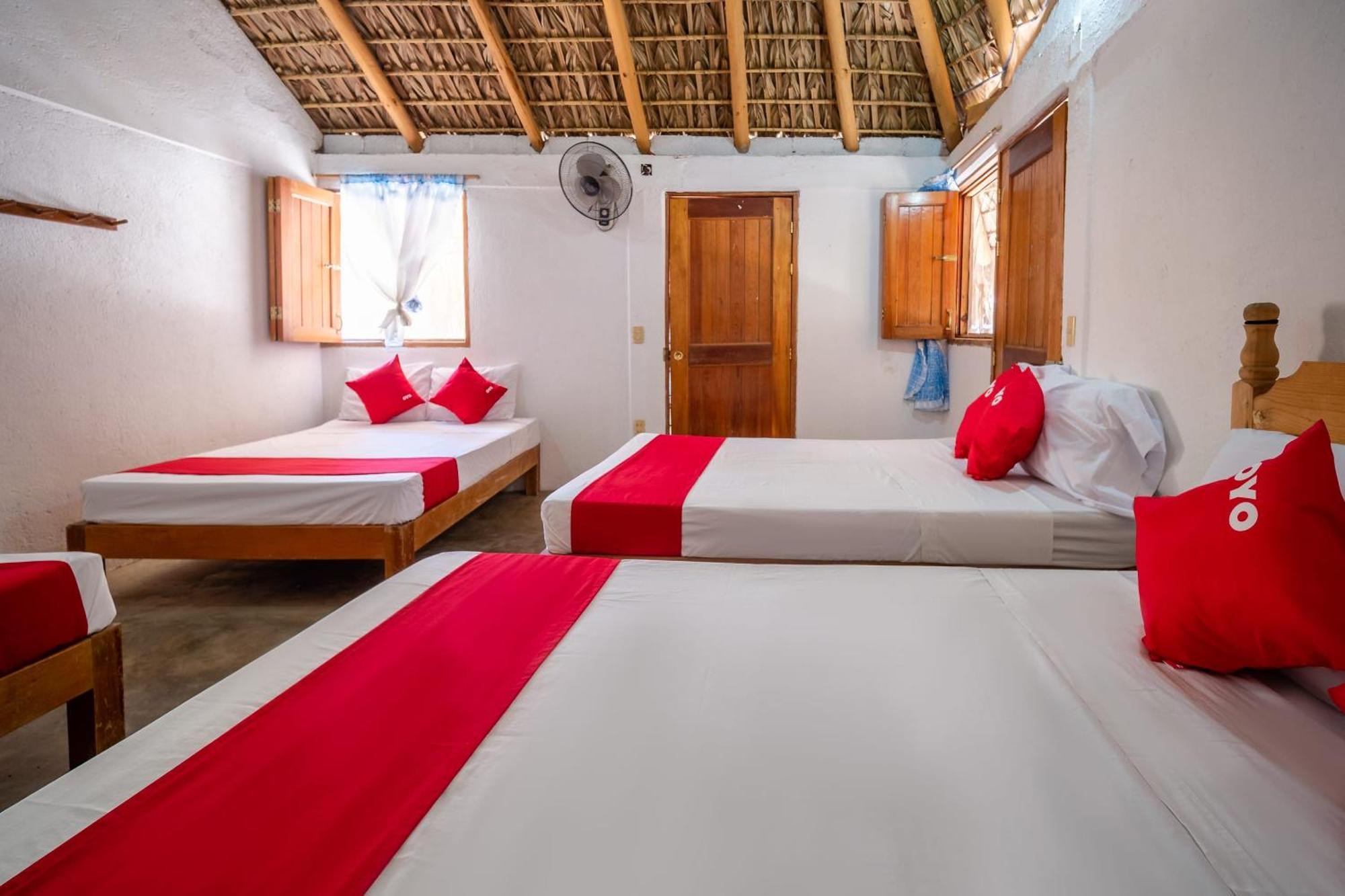 Oyo Cabanas Abril, Mazunte Exteriör bild