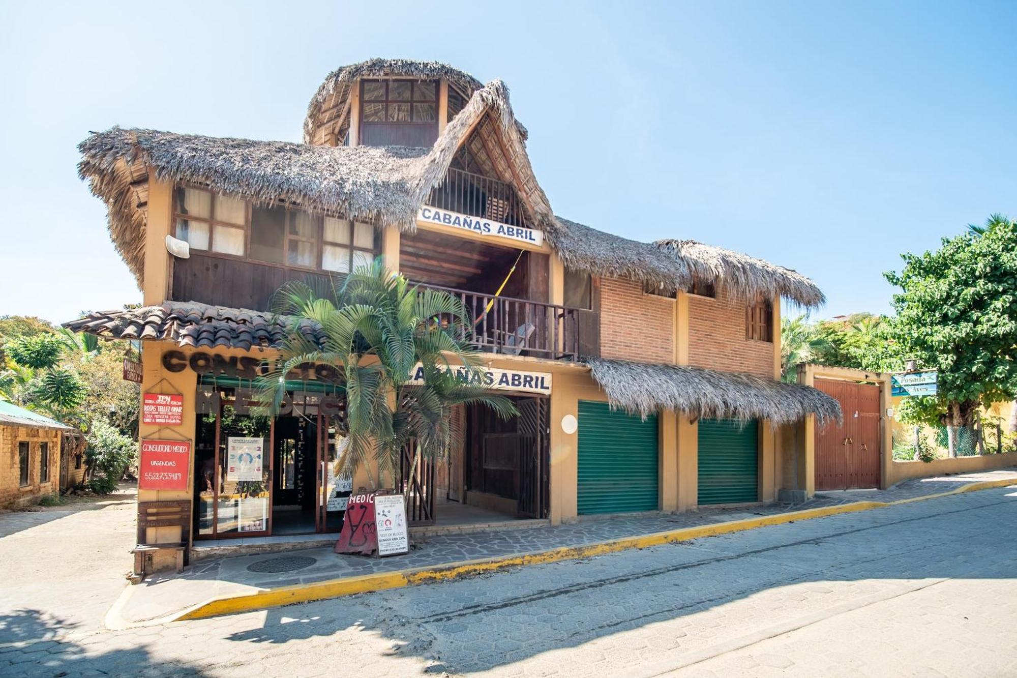 Oyo Cabanas Abril, Mazunte Exteriör bild
